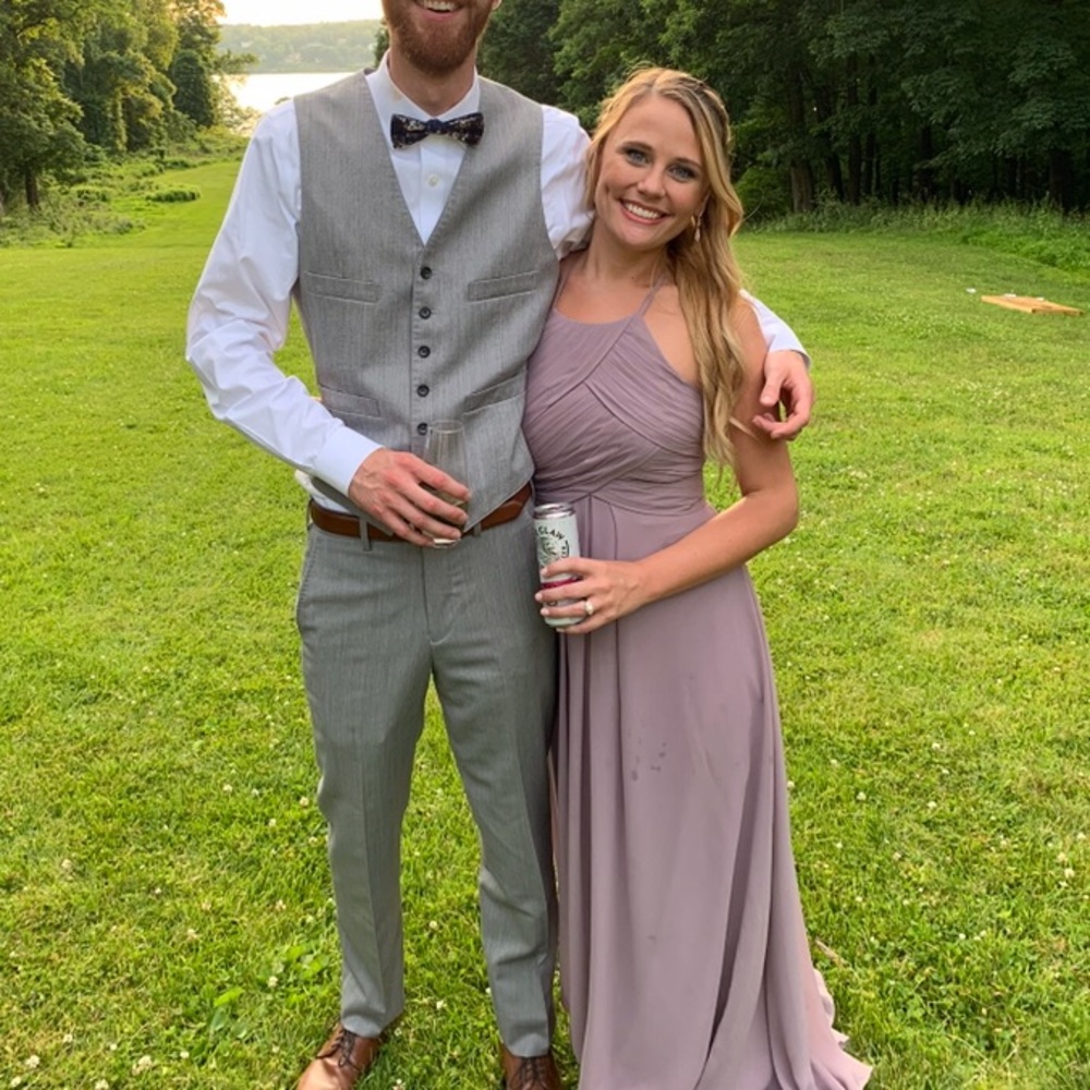Azazie Ginger Bridesmaid Dress Wisteria